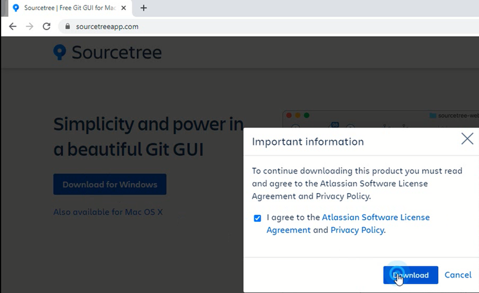 sourcetree login failed for bitbucket account